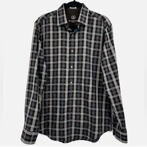 Bugatchi Uomo Men's Long Sleeve Button Down Cotton Shirt